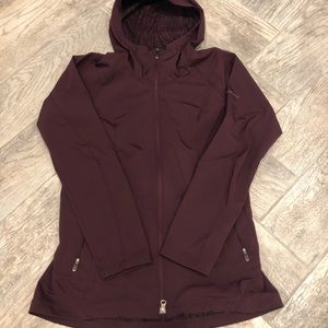 Columbia Women’s Rain Resistant Coat - Plum - M